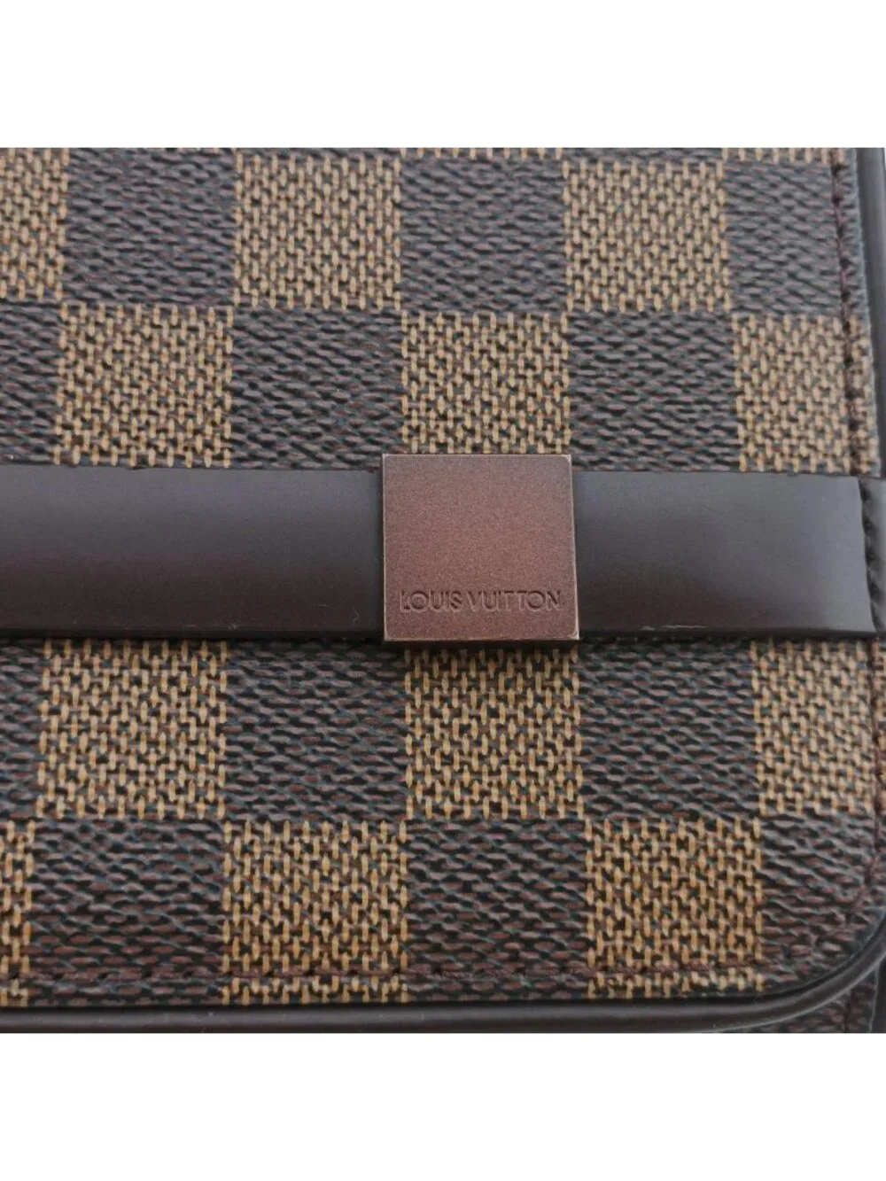 Louis Vuitton Tribeca Long Ebene Damier Canvas
